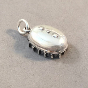 SALT LAKE TABERNACLE .925 Sterling Silver Charm Pendant Temple Square Choir Church Jesus Christ of Latter Day Saints Utah tw13