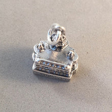 Load image into Gallery viewer, ST. PETER&#39;S BASILICA .925 Sterling Silver 3-D Charm Pendant Rome Italy Vatican City Square Church ti52