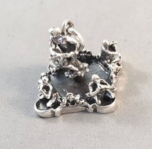 Load image into Gallery viewer, FONTANA DEL MORO .925 Sterling Silver 3-D Charm Pendant Europe Rome Italy Fountain of the Moor Piazza Navona Landmark Souvenir ti55