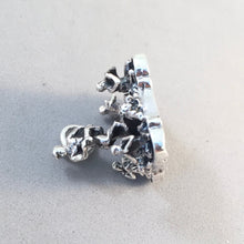 Load image into Gallery viewer, FONTANA DEL MORO .925 Sterling Silver 3-D Charm Pendant Europe Rome Italy Fountain of the Moor Piazza Navona Landmark Souvenir ti55