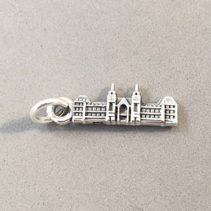 RIJKSMUSEUM .925 Sterling Silver Charm Pendant Amsterdam Dutch National Museum Holland Netherlands Europe Travel Souvenir td13