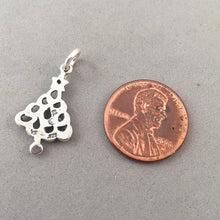 Load image into Gallery viewer, CHRISTMAS TREE .925 Sterling Silver Charm Pendant X-mas Holiday HL16