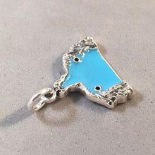 Load image into Gallery viewer, PLAYA DEL CARMEN .925 Sterling Silver Charm Pendant Fundadores Park Maya Mexico Souvenir Travel tm03