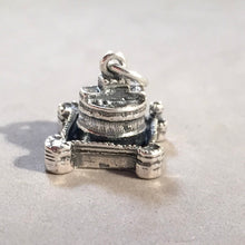 Load image into Gallery viewer, CASTEL SANT&#39;ANGELO .925 Sterling Silver 3-D Charm Pendant Rome Italy Fortress Tomb Museum Souvenir ti54