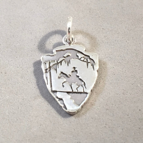 NATCHEZ TRACE PARKWAY .925 Sterling Silver Charm Pendant National Byway Tennessee Alabama Mississippi na01