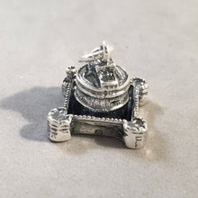 Load image into Gallery viewer, CASTEL SANT&#39;ANGELO .925 Sterling Silver 3-D Charm Pendant Rome Italy Fortress Tomb Museum Souvenir ti54