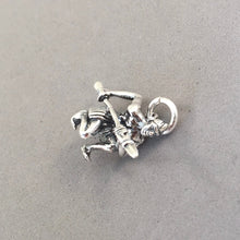 Load image into Gallery viewer, AFRICAN WARRIOR .925 Sterling Silver Charm Pendant Maasai National Preserve Kenya Souvenir tz17