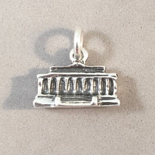 Load image into Gallery viewer, LINCOLN MEMORIAL Building .925 Sterling Silver Charm Pendant Landmark Washington dc Travel National Mall PM64