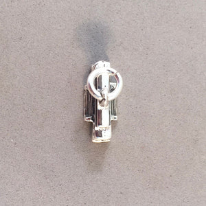 LINCOLN MEMORIAL Building .925 Sterling Silver Charm Pendant Landmark Washington dc Travel National Mall PM64