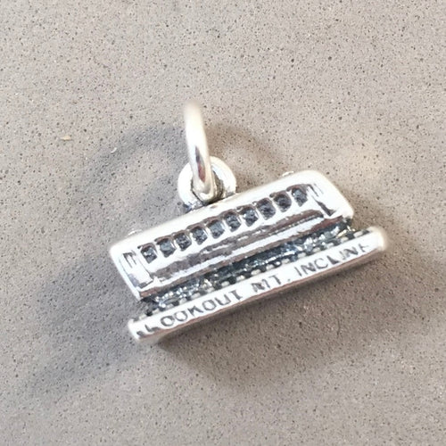 LOOKOUT MOUNTAIN INCLINE Charm .925 Sterling Silver Railway Tennessee Travel Tourist Pendant TU22