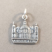 Load image into Gallery viewer, KLOSTER ETTAL .925 Sterling Silver Charm Pendant Europe Bavaria Germany Abbey Church Monastery TG35