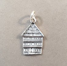 Load image into Gallery viewer, DINKELSBUHL .925 Sterling Silver Charm Pendant Europe Bavaria Romantic Road Deutsch Haus Germany TG39