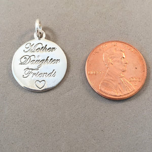 MOTHER .925 Sterling Silver Charm Pendant Daughter Friends Inspirational Sayings Words MY14