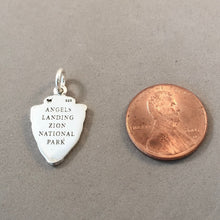 Load image into Gallery viewer, ANGELS LANDING .925 Sterling Silver Charm Pendant Zion National Park Utah NA03