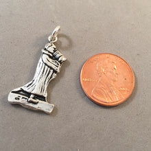 Load image into Gallery viewer, ROTHENBURG MONK .925 Sterling Silver 3-D Charm Pendant Europe Germany Bavaria Beer Brauhaus  Romantic Road Souvenir TG41