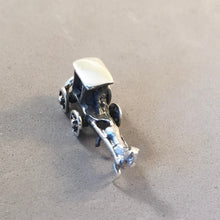 Load image into Gallery viewer, MACKINAC HORSE BUGGY .925 Sterling Silver Charm Pendant Island Michigan Central Park Amish Bracelet Souvenir TU53