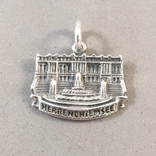 Load image into Gallery viewer, HERRENCHIEMSEE PALACE  .925 Sterling Silver Charm Pendant Europe Castle Germany Bavaria TG37