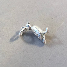 Load image into Gallery viewer, PUFFIN .925 Sterling Silver 3-D Charm Pendant Alaska Maine Ireland Iceland Bird Pendant BI09