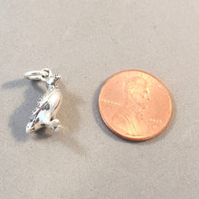 Load image into Gallery viewer, PUFFIN .925 Sterling Silver 3-D Charm Pendant Alaska Maine Ireland Iceland Bird Pendant BI09