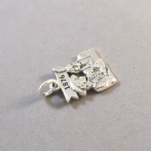 Load image into Gallery viewer, LITTLE BIGHORN .925 Sterling Silver Charm Pendant Battle of Sitting Bull Custer National Monument Montana Travel Souvenir PM02