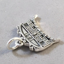 Load image into Gallery viewer, PONTE DEI SOSPIRI .925 Sterling Silver Charm Pendant Italy Bridge of Sighs Venice Travel Souvenir TI59