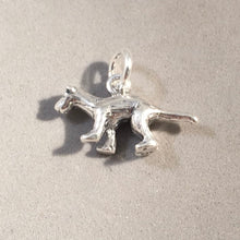 Load image into Gallery viewer, WEASEL OR MINK .925 Sterling Silver 3-D Charm Pendant Stoat Animal AN76