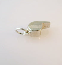 Load image into Gallery viewer, WHISTLE .925 Sterling Silver Charm Pendant Coach Referee Sports .925 Sterling Silver sp04