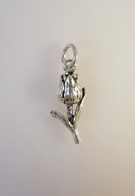 Load image into Gallery viewer, TULIP .925 Sterling Silver 3-D Charm Pendant Flower Garden Spring Bulb Festival ga10