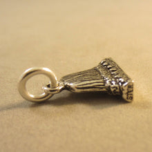 Load image into Gallery viewer, DEVILS TOWER .925 Sterling Silver Charm Pendant National Monument Bear Lodge Park WY pm09