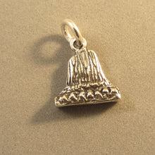 Load image into Gallery viewer, DEVILS TOWER .925 Sterling Silver Charm Pendant National Monument Bear Lodge Park WY pm09