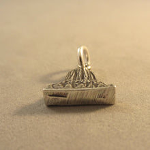 Load image into Gallery viewer, DEVILS TOWER .925 Sterling Silver Charm Pendant National Monument Bear Lodge Park WY pm09