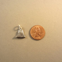 Load image into Gallery viewer, DEVILS TOWER .925 Sterling Silver Charm Pendant National Monument Bear Lodge Park WY pm09