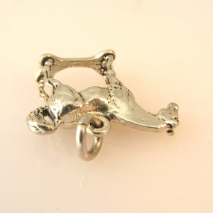 ARABIAN HORSE .925 Sterling Silver Charm Pendant Mare Stallion Equestrian Dressage Cowboy AN40