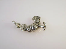 Load image into Gallery viewer, ROOSTER Walking .925 Sterling Silver Charm Pendant Bird Chicken bi10