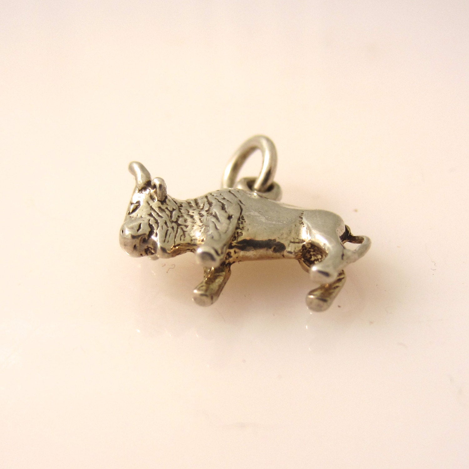 Bison Buffalo Brooch In Sterling Silver By Paxton Jewelry - Foto 6
