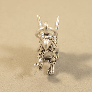 GRIFFIN .925 Sterling Silver 3-D Charm Pendant Lion Eagle Travel Greek Mythology Gryphon my04