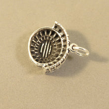 Load image into Gallery viewer, ROMAN COLOSSEUM Heavy .925 Sterling Silver 3-D Charm Pendant Rome Italy Ruins Coliseum Forum TI21